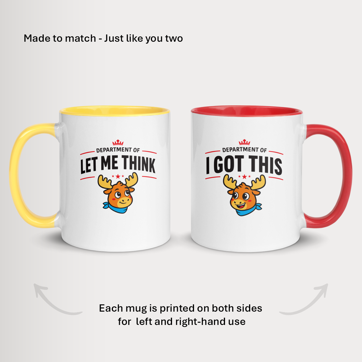 Let Me Think Mug with Color Inside