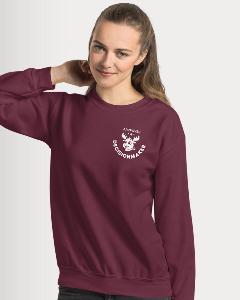 Approved Decision Maker Unisex Sweatshirt