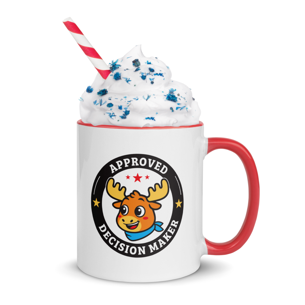 Approved Decision Maker - Mug with Color Inside