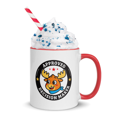 Approved Decision Maker - Mug with Color Inside