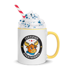 Certified Overthinker - Mug with Color Inside